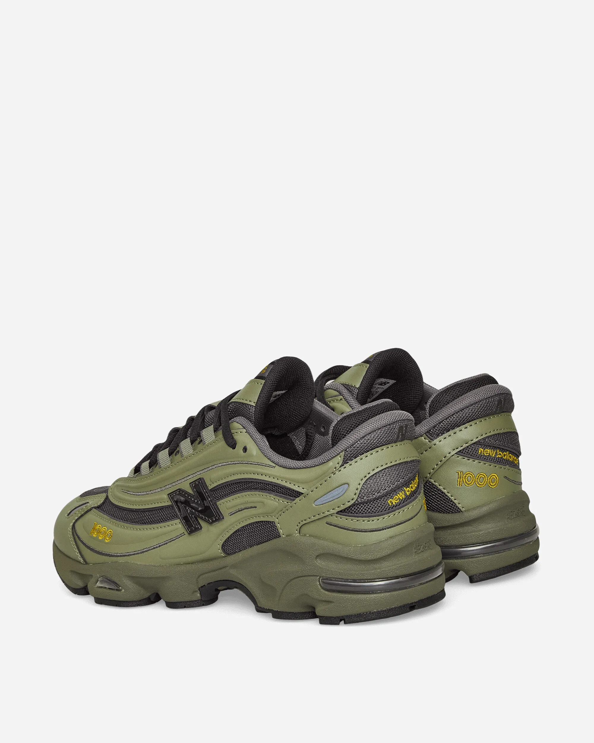 1000 Sneakers Dark Olivine / Magnet