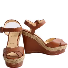 Almeria 120MM Espadrille Wedges Size 39