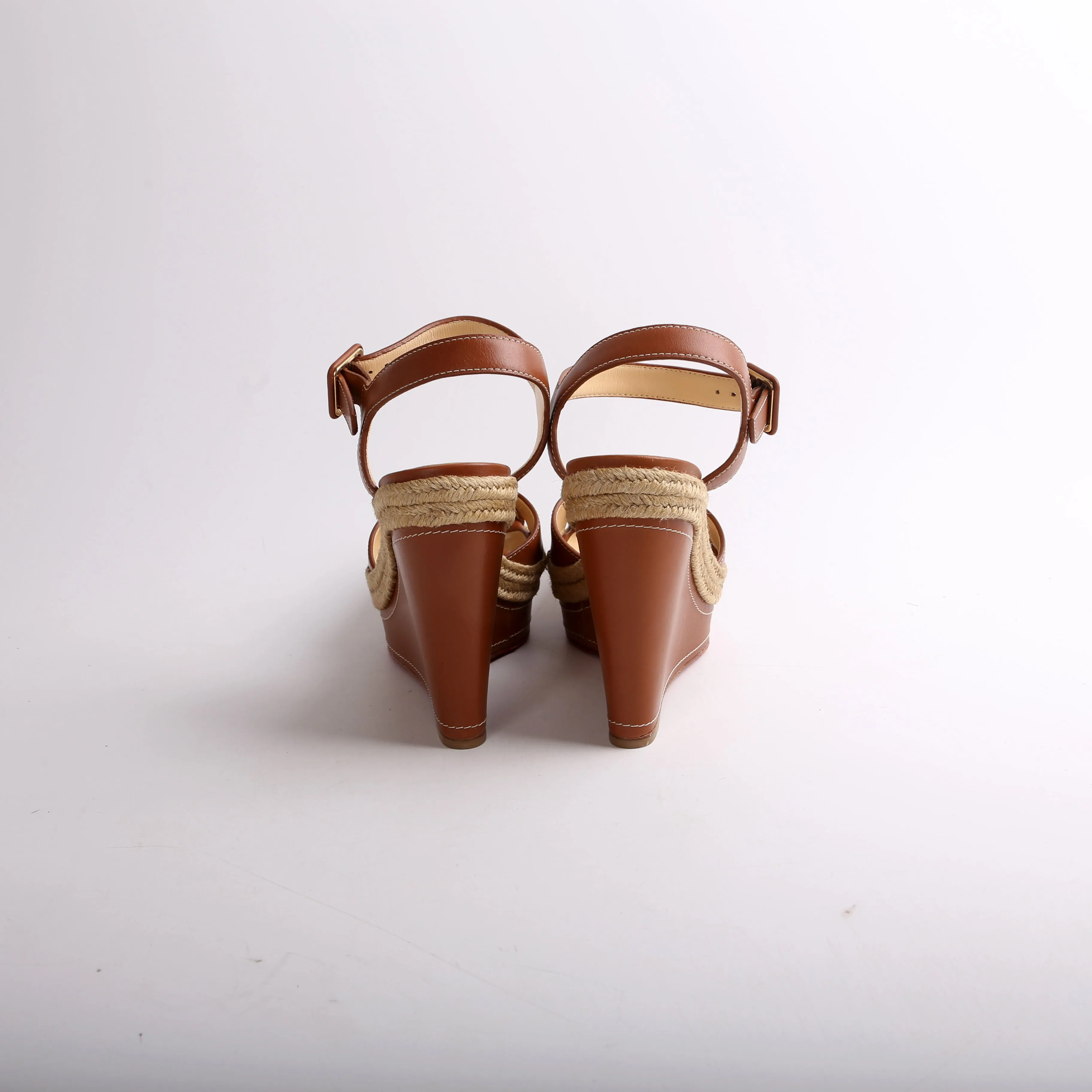 Almeria 120MM Espadrille Wedges Size 39