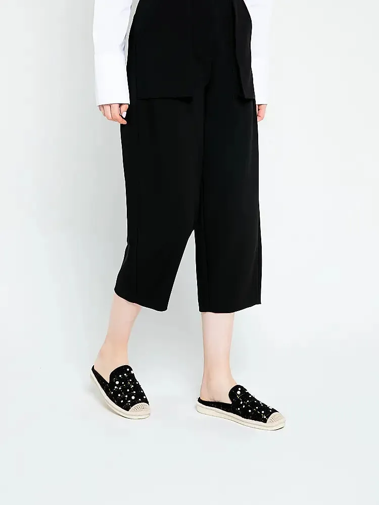 Andrina Pearl Espadrille Mules