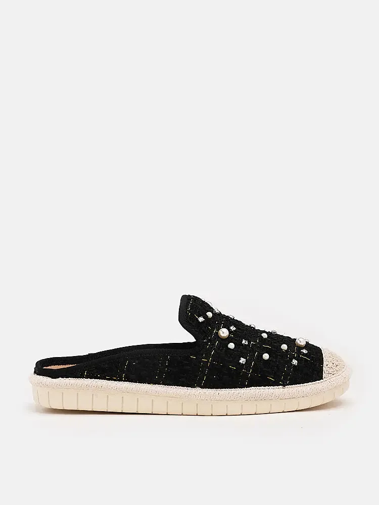 Andrina Pearl Espadrille Mules