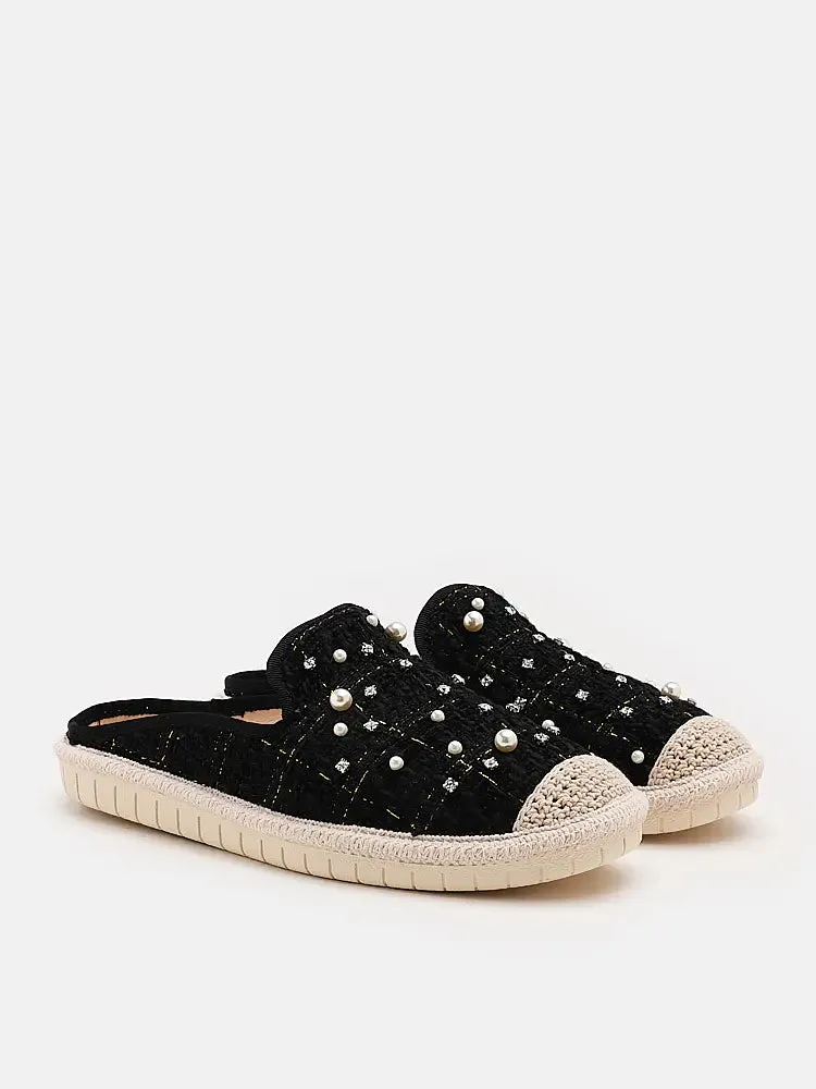 Andrina Pearl Espadrille Mules