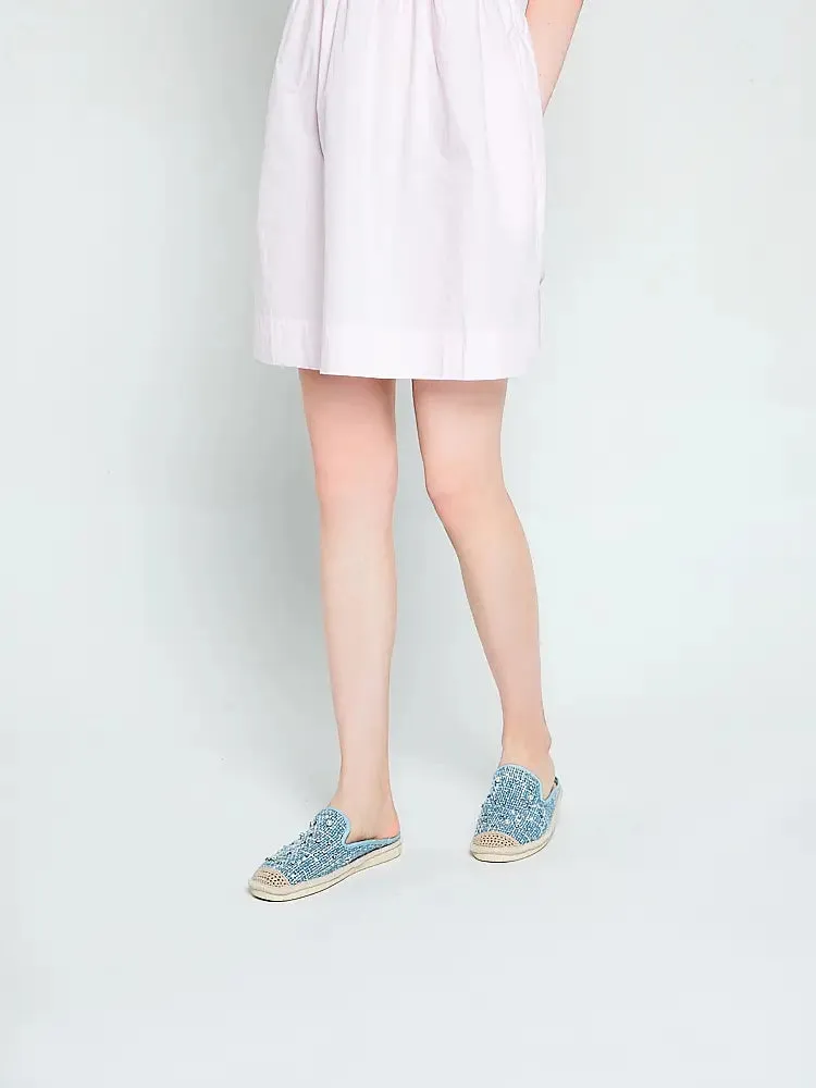 Andrina Pearl Espadrille Mules