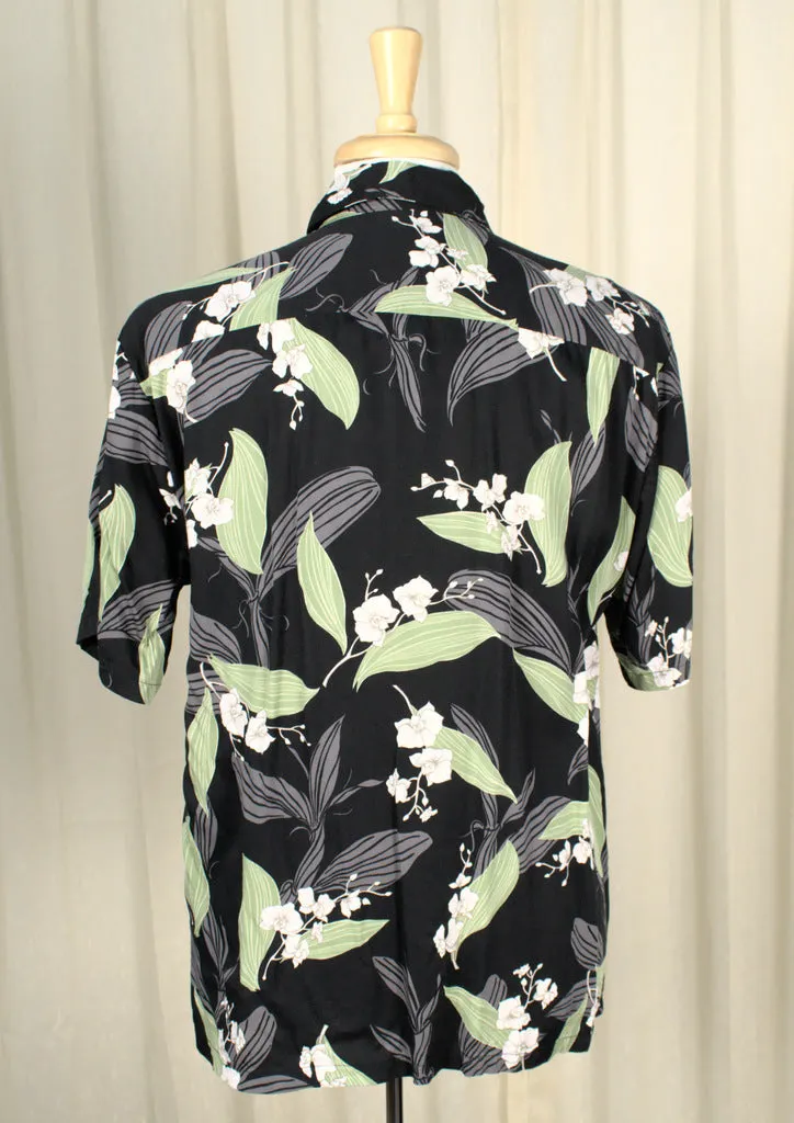 Black Floral Honeymoon Set
