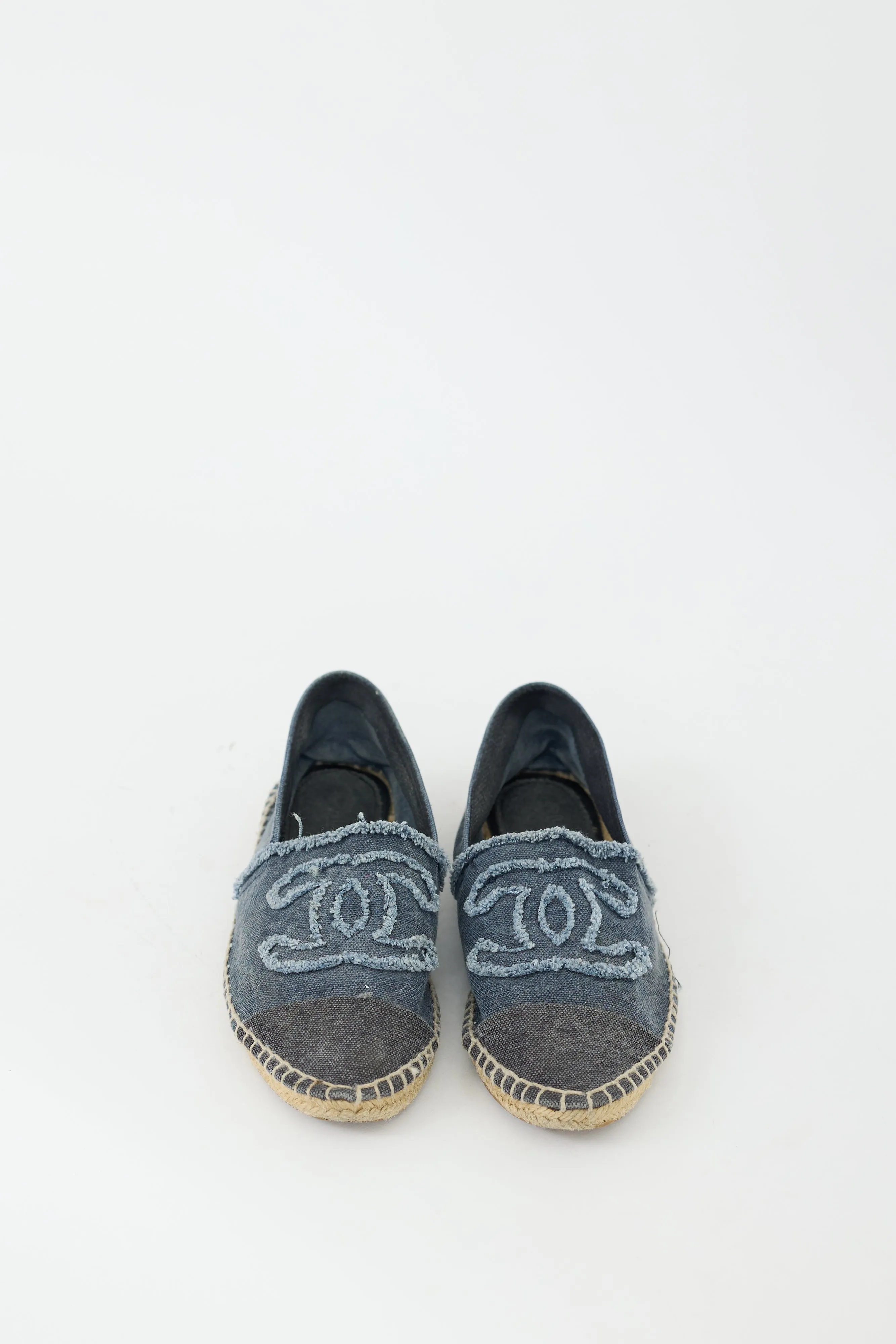 Blue Denim CC Espadrille Flat