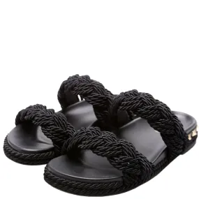 Braided Espadrille Sandals Size 39