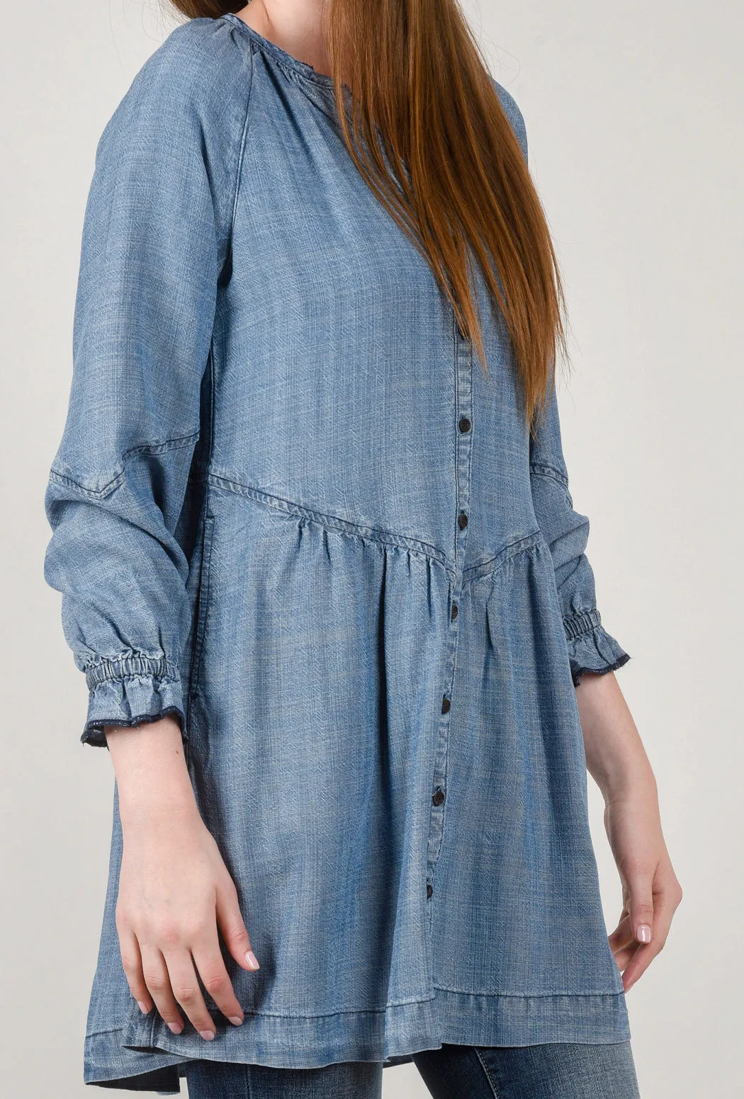 Button-Down Dress, Chambray