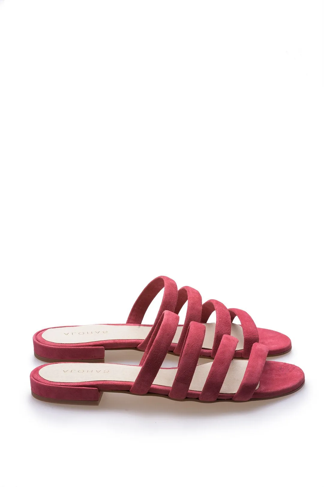 Cecile Flat Sandals Dusk Pink