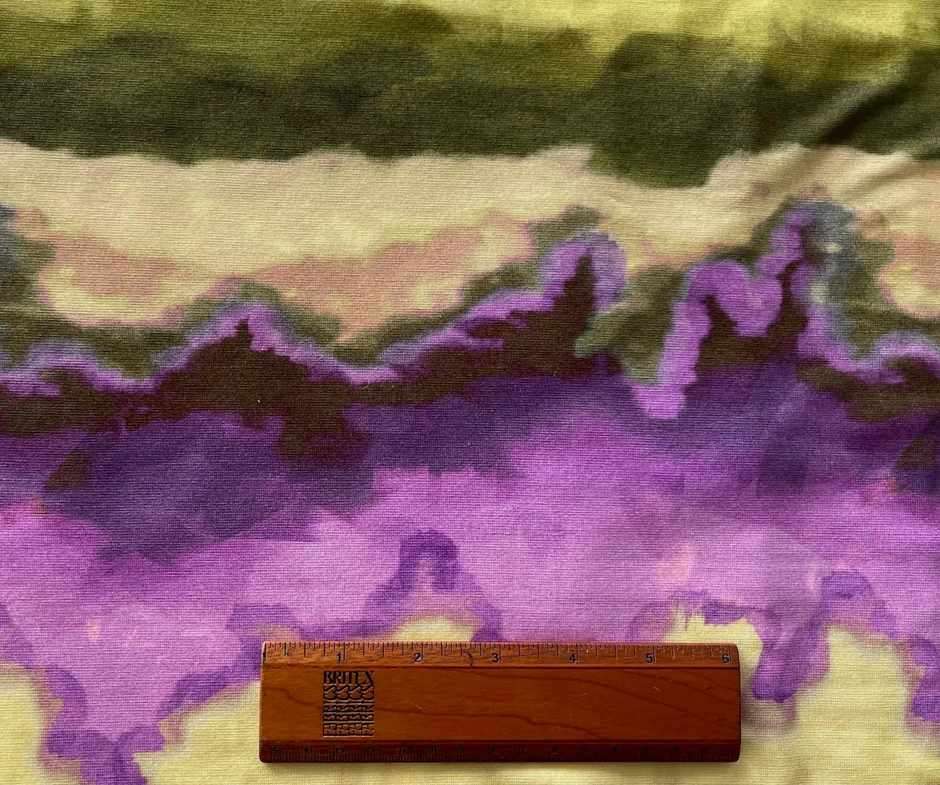 Drapey Desert Canyon Viscose Jersey Knit (Made in Italy)