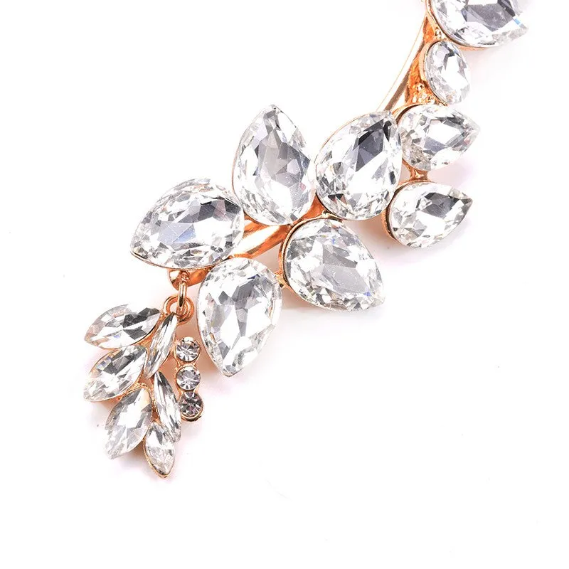 Glass Crystal Open Chokers Necklaces