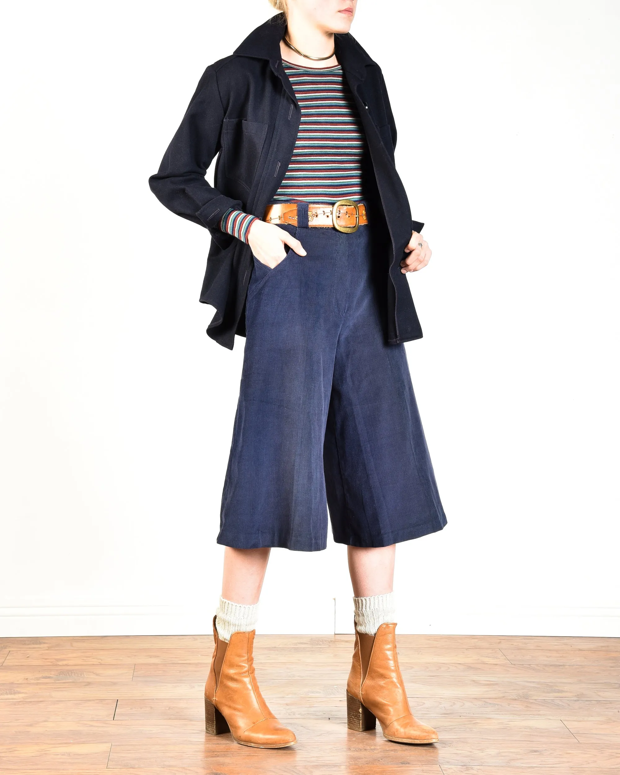 Iggy 70s Corduroy Culottes 28"
