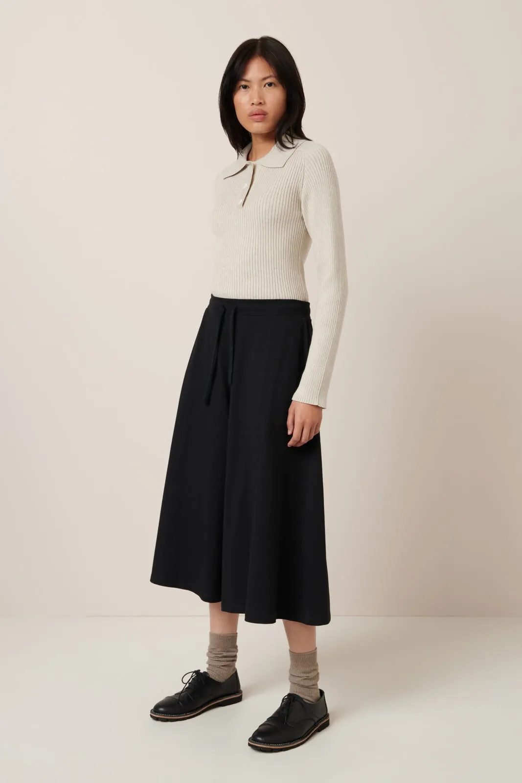 Kowtow - Daily Culottes Black
