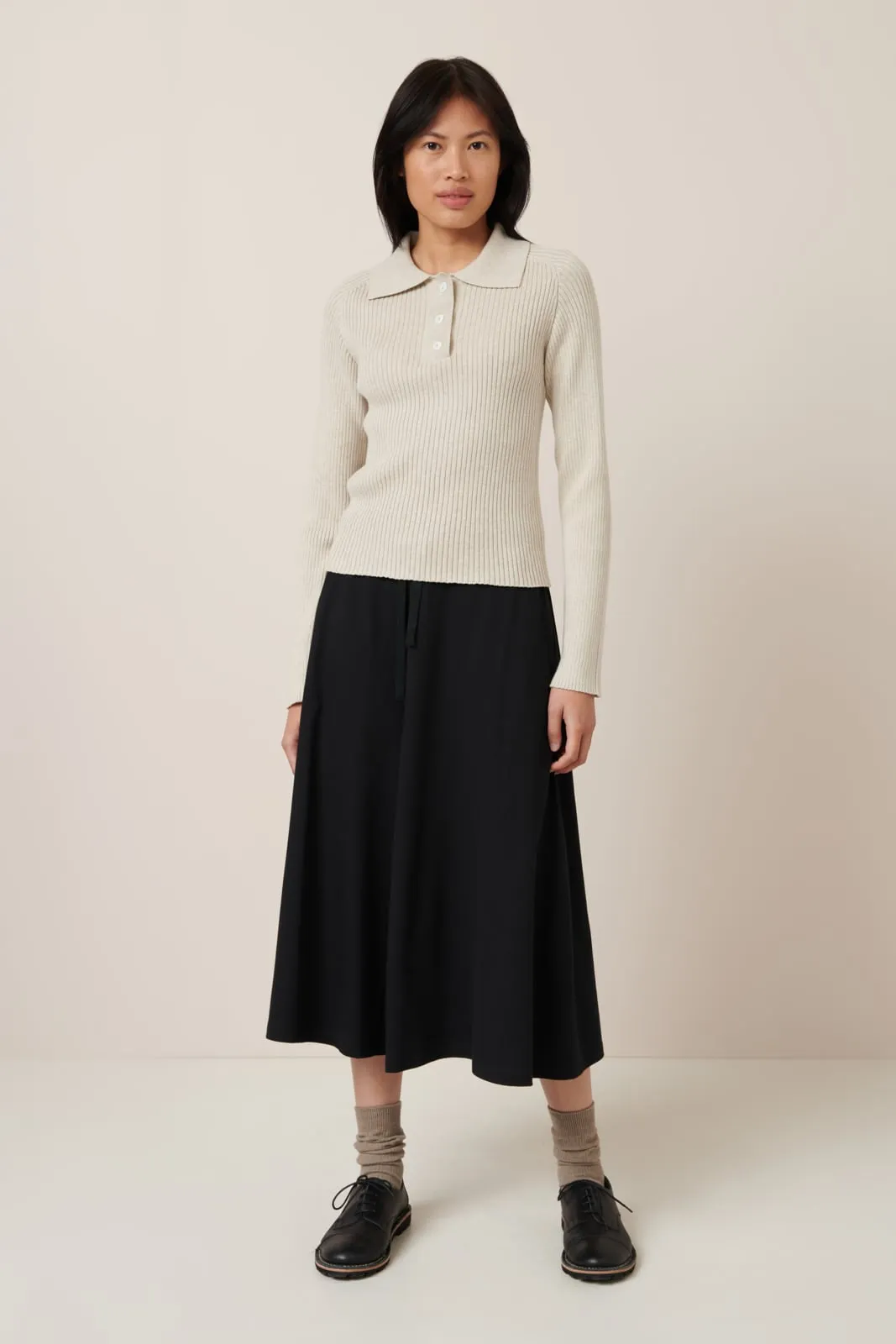 Kowtow - Daily Culottes Black