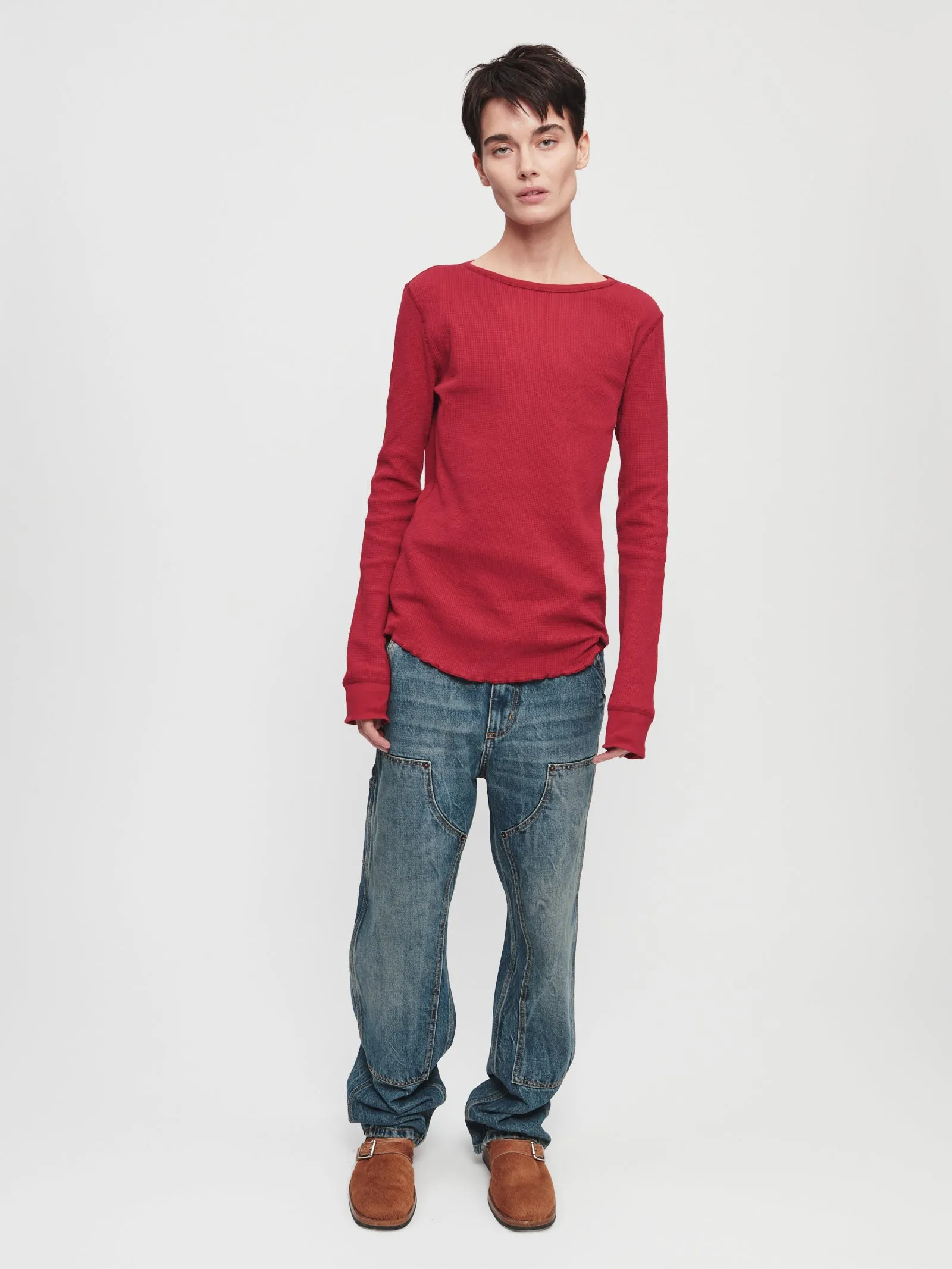 L/S Waffle Tee