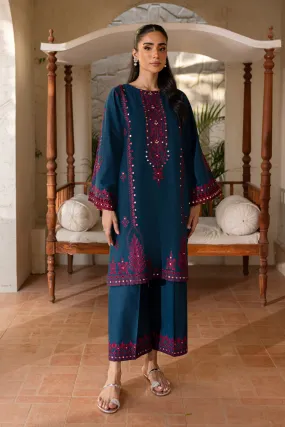 Maria-Zinc 2Pc Embroidered Co-ord Set