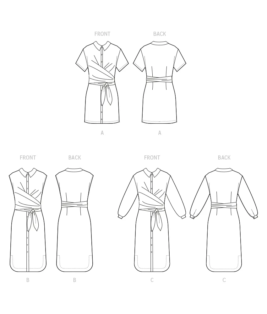 McCall's Pattern M8286 Misses & Women Dresses