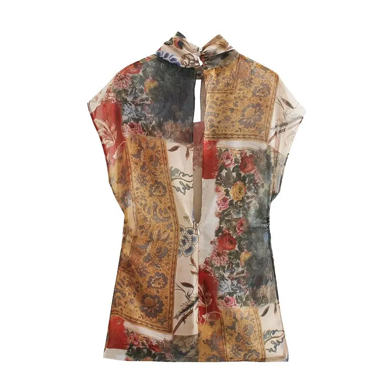 PATCHWORK BLOUSE
