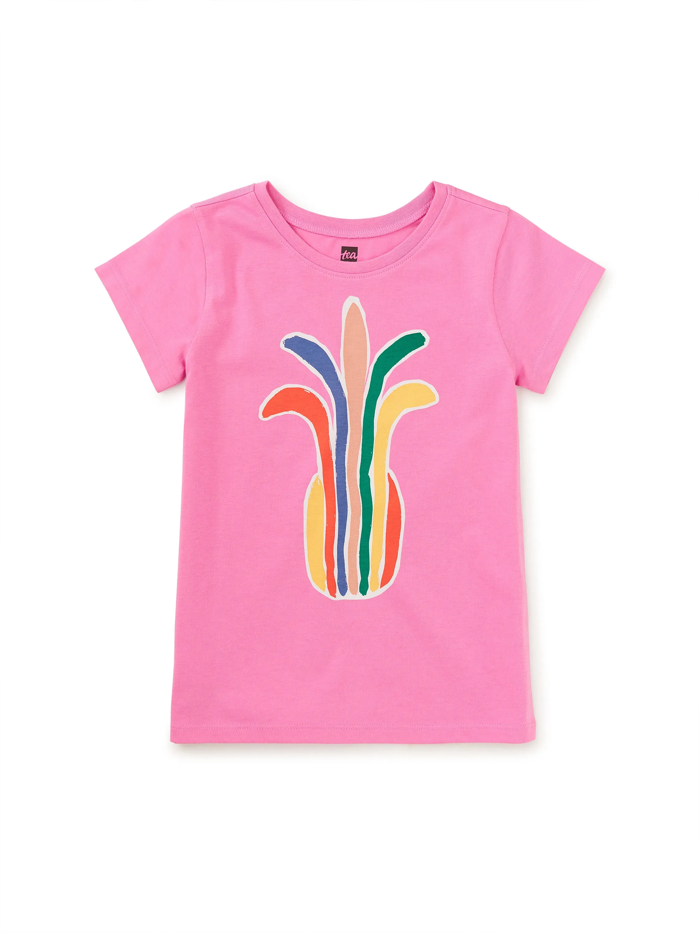 Pink Rainbow Pineapple Tee