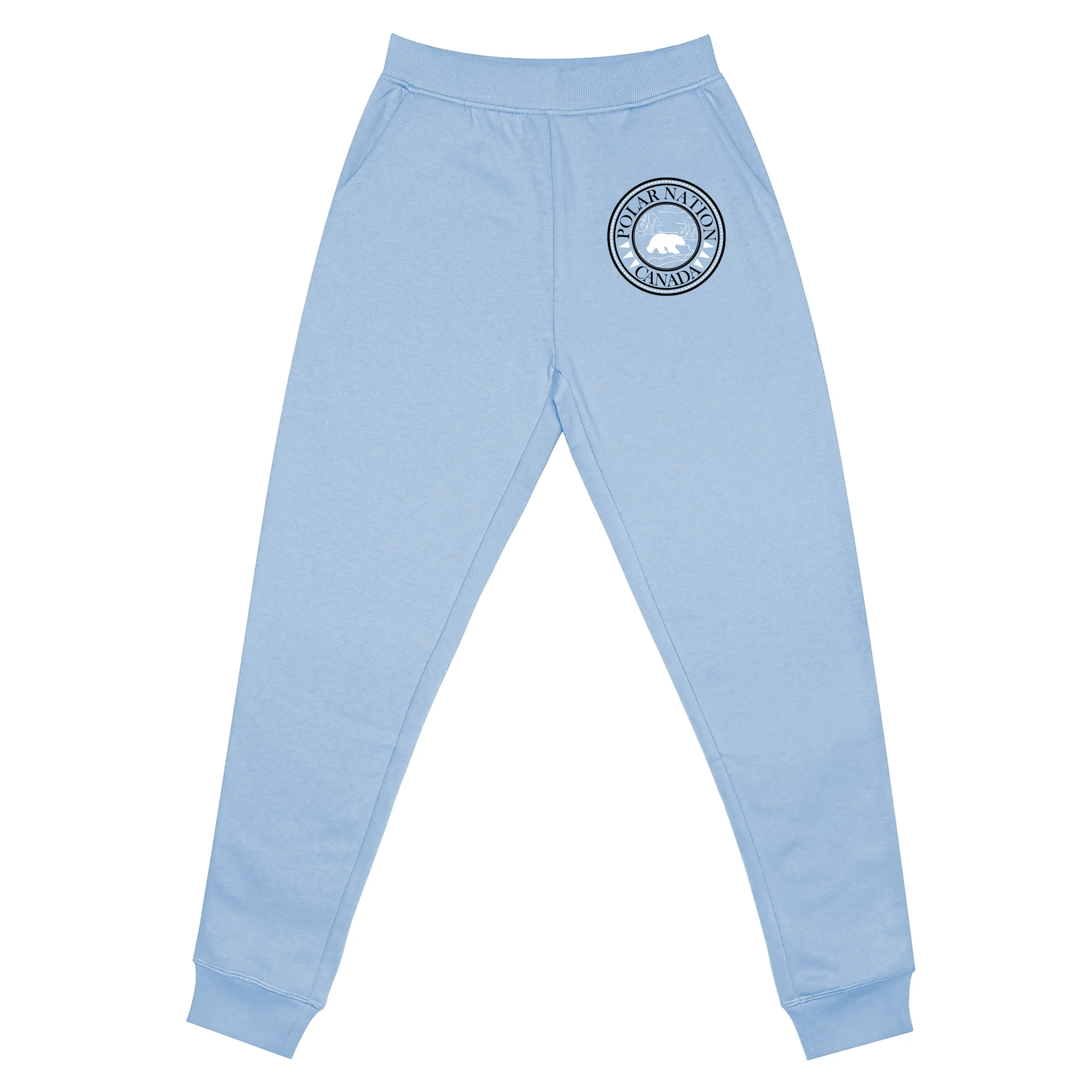 Polar Nation Canada Fleece Joggers, Glacier Blue