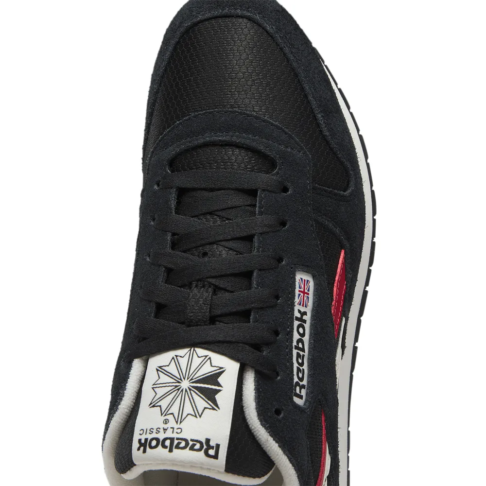 Reebok Classic Leather - Black / Chalk / Red