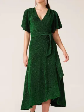 SACHA DRAKE STARGAZE WRAP DRESS