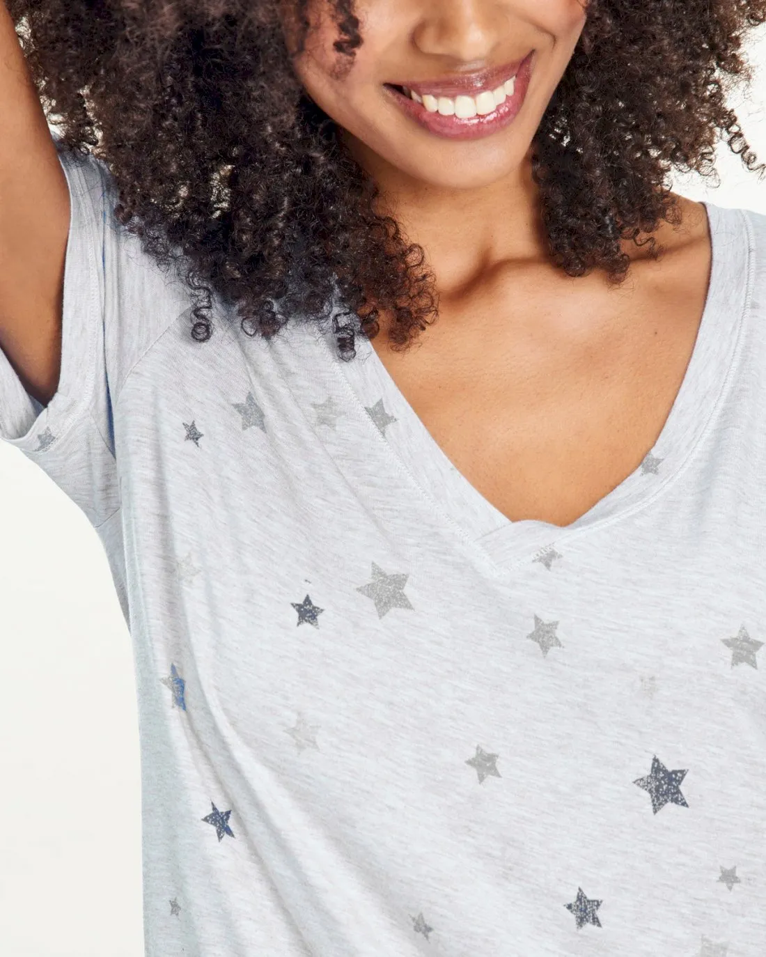 Stay Home V-Neck Jogger Set
