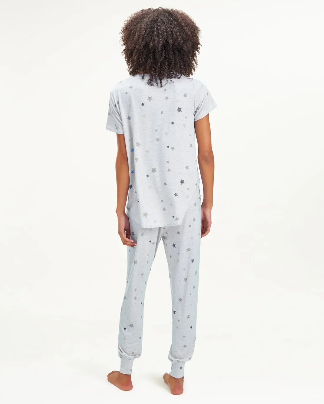 Stay Home V-Neck Jogger Set