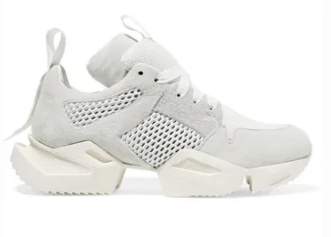 UNRAVEL PROJECT SUEDE AND MESH SNEAKERS