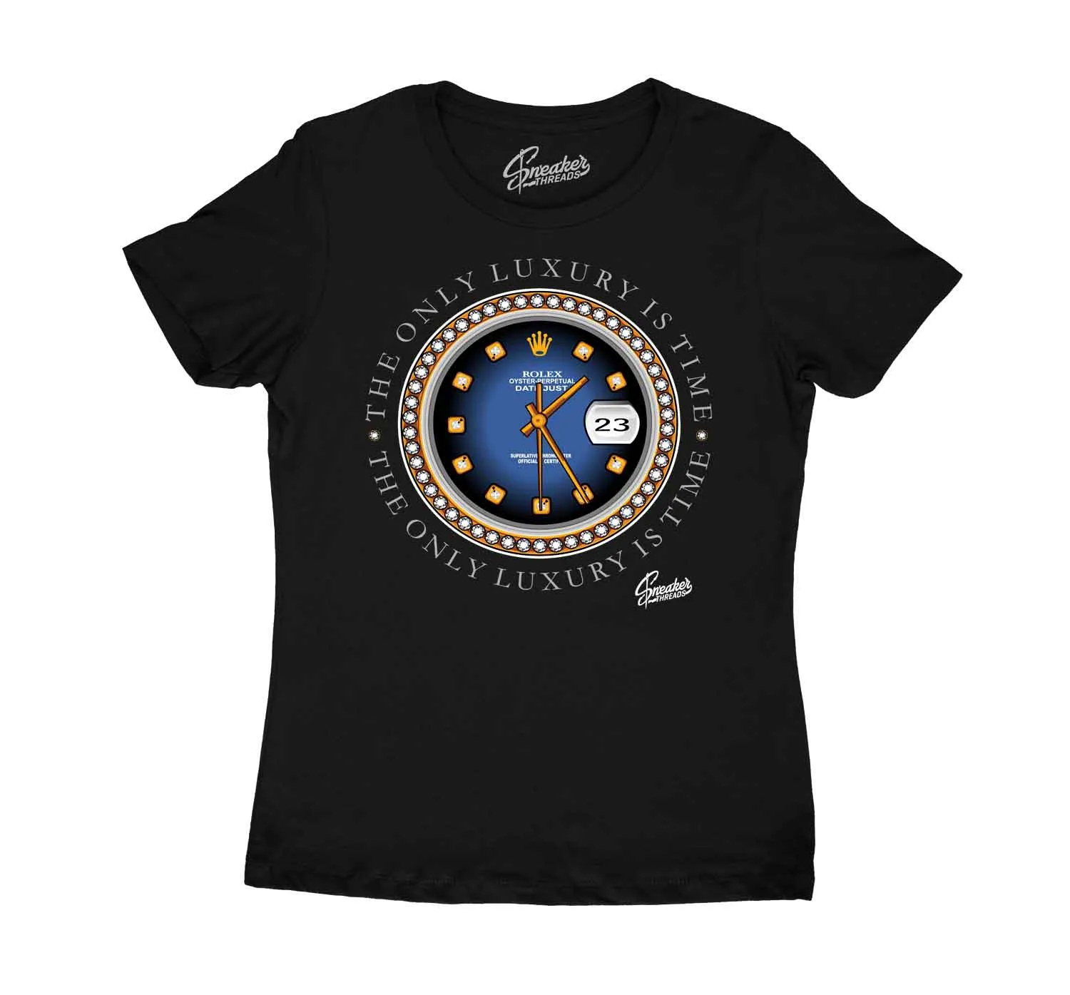 Womens - Dark Marina Blue 1 Rolie Time Shirt
